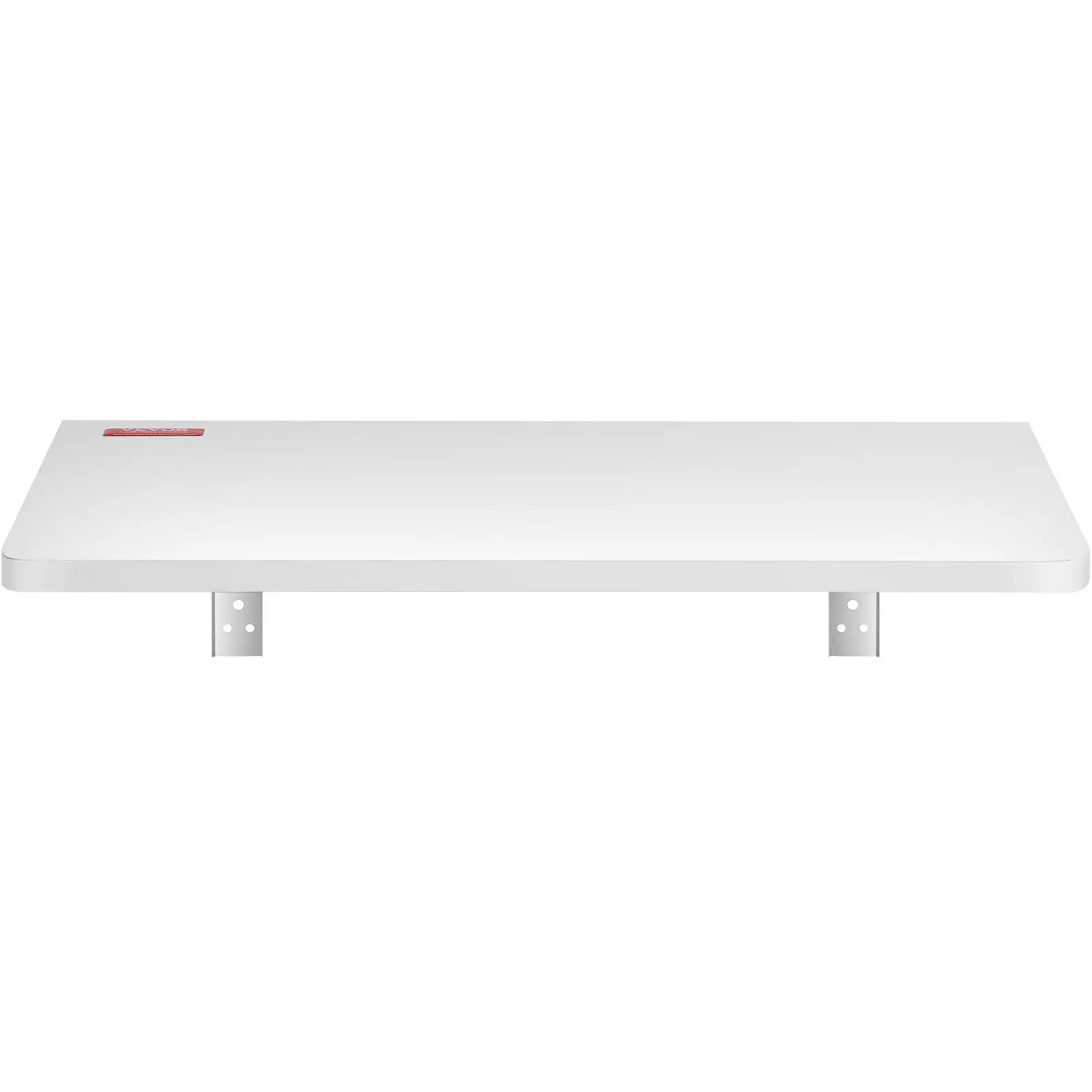 VEVOR Wall Mounted Folding Table, Wall Mount Drop Leaf Tables, Wooden Floating Desk for Dining, Laundry Room, Office, 23.6" x 15.6" Fold Down Desk with Carbon Steel Bracket - Image 9