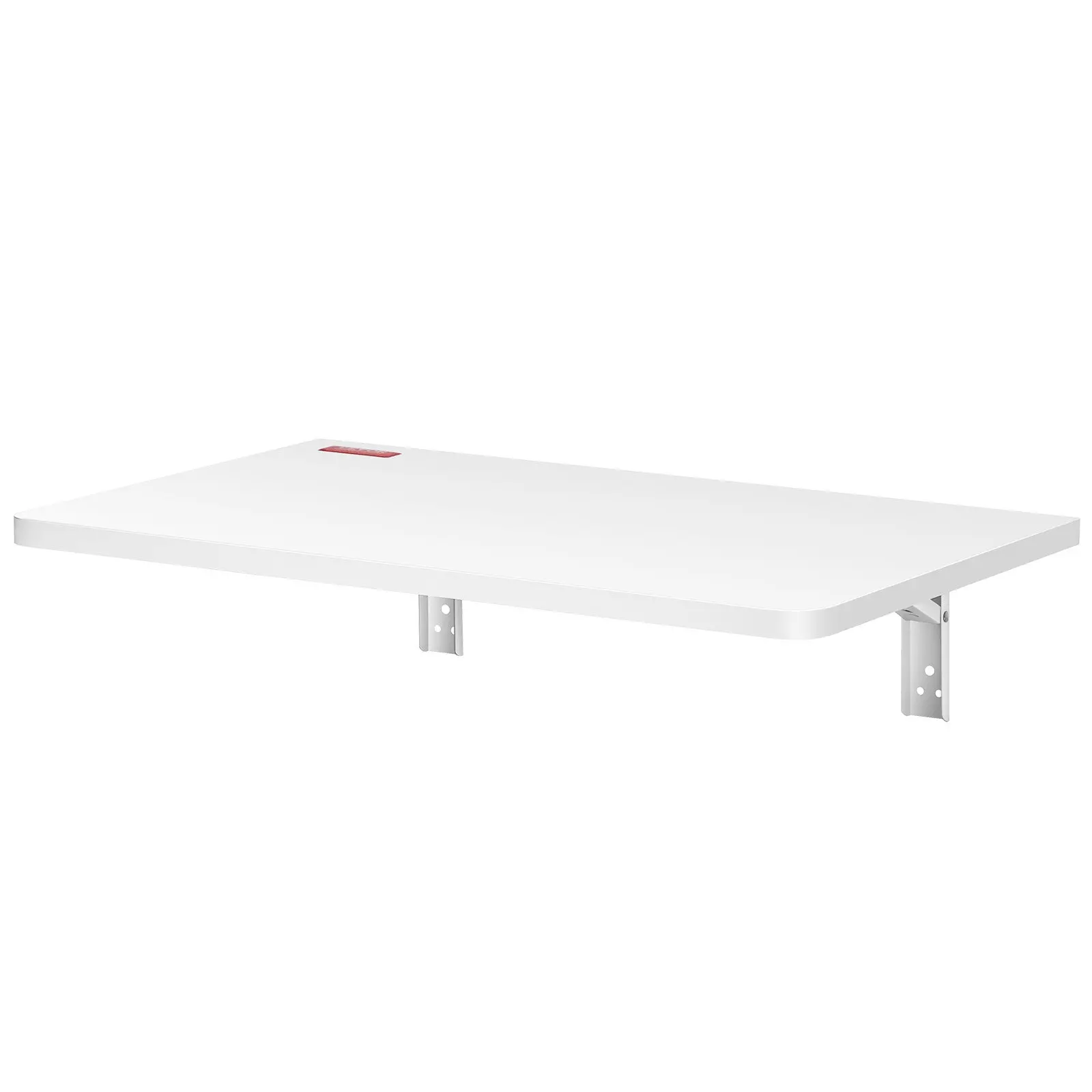 VEVOR Wall Mounted Folding Table, Wall Mount Drop Leaf Tables, Wooden Floating Desk for Dining, Laundry Room, Office, 23.6" x 15.6" Fold Down Desk with Carbon Steel Bracket - Image 10