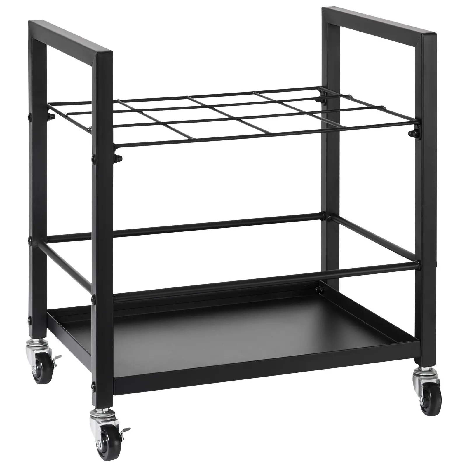 VEVOR Blueprint Storage Rack 12 Slots Mobile Roll File Holder for Architectural, Blue Print Storage Organizer - Mobile Roll File Cart, Construction Plan Holders, Blueprint Cabinet with Wheels, Roll Files Storage for Office and Home - Image 8