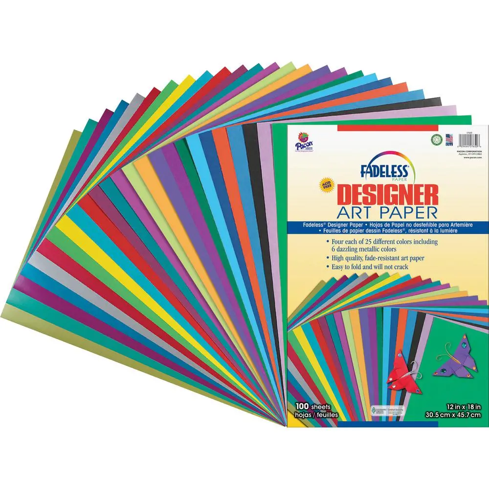 Creativity Street Designer Art Paper Sheets - Creativity Street Specialty Craft Paper - Image 3