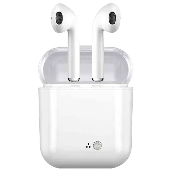 Clear Top Dual Chamber Wireless Bluetooth Earphones With Charging Box - Image 28