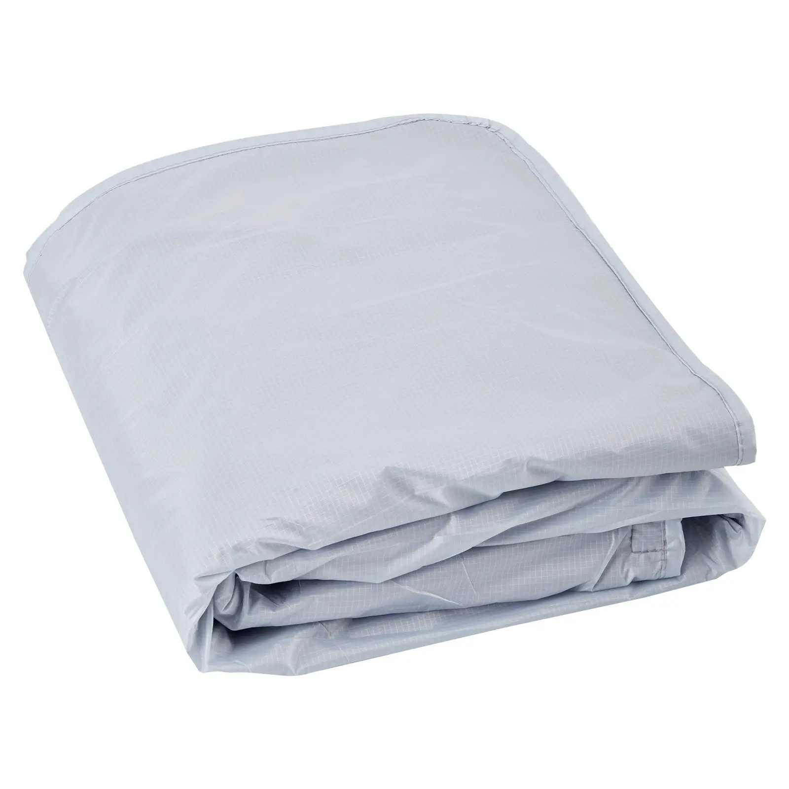 Camping Blanket 79" x 59" Wearable Warm Stadium Blanket Outdoor Light Grey - Image 10