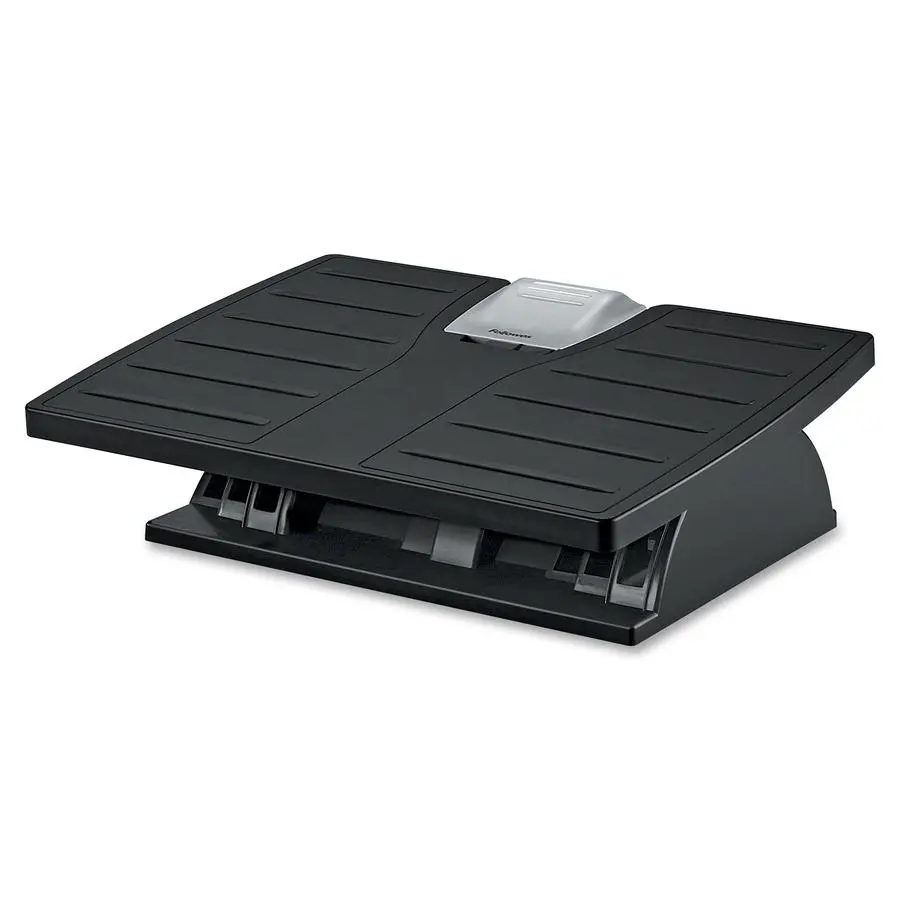 Fellowes Office Suites? Adjustable Footrest with Microban - 30 Tilt - Black, Silver - 1 Each - Image 19