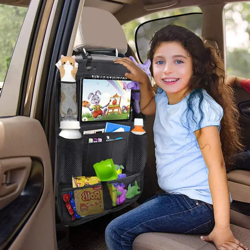 Car Backseat Organizer with Touch Screen Tablet Holder Multivariant - Image 3