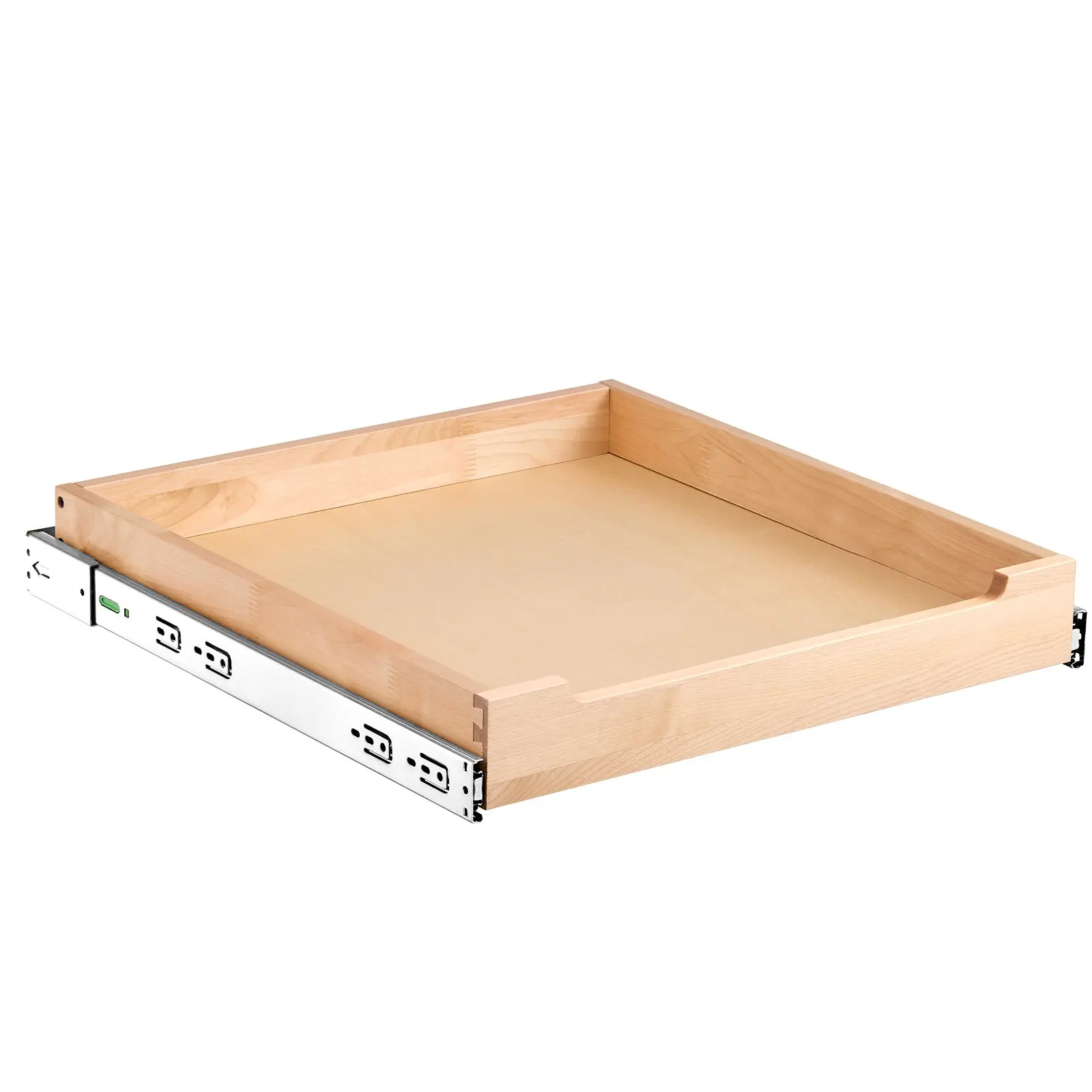 VEVOR Pull Out Cabinet Organizer, 20"W x 21"D Cabinet Drawer, Soft Close Slide out Shelf, Heavy-Duty Sliding Wood Drawer, Bottom and Side Assembly Base Cabinet Organization for Kitchen Pantry Bathroom - Image 8