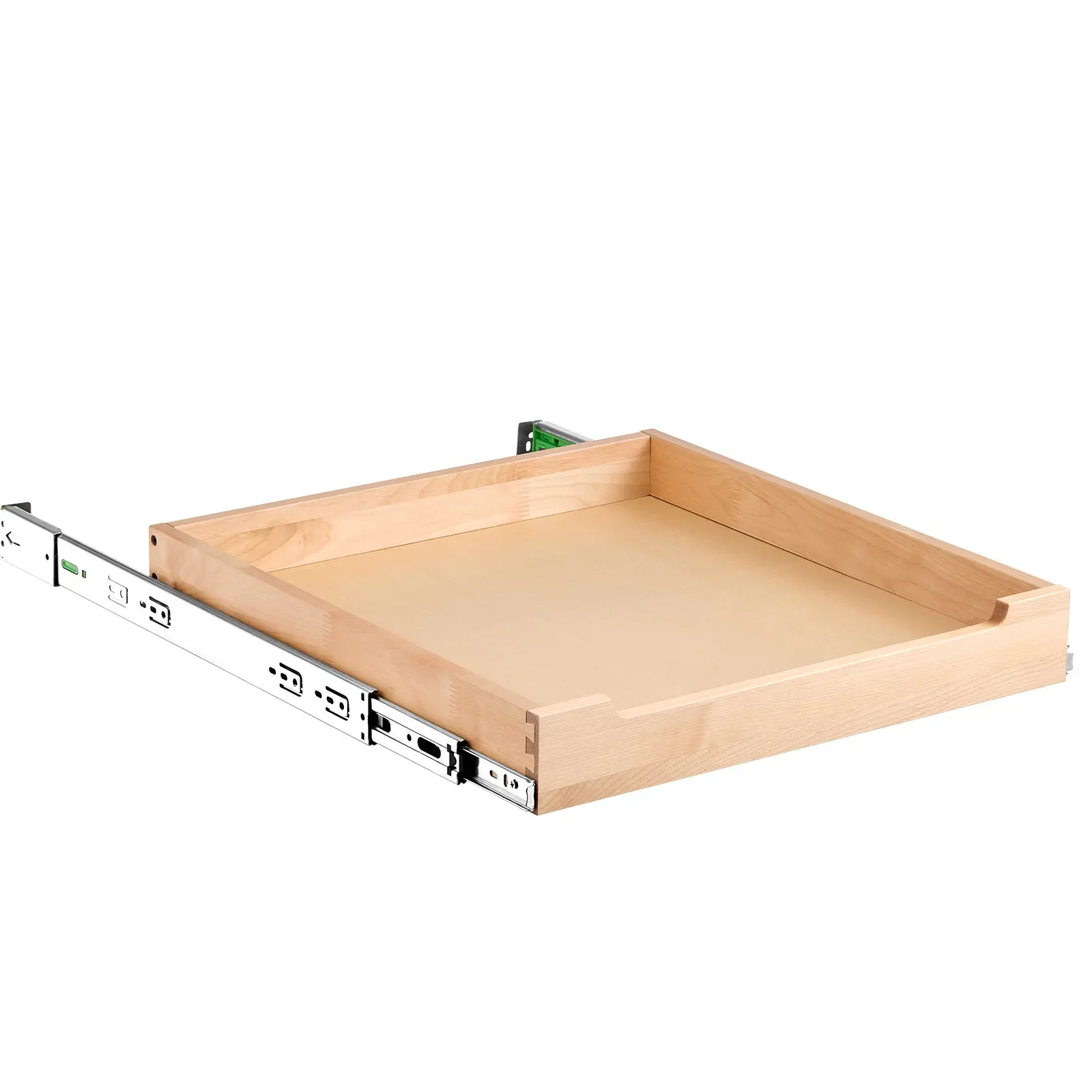 VEVOR Pull Out Cabinet Organizer, 20"W x 21"D Cabinet Drawer, Soft Close Slide out Shelf, Heavy-Duty Sliding Wood Drawer, Bottom and Side Assembly Base Cabinet Organization for Kitchen Pantry Bathroom - Image 9